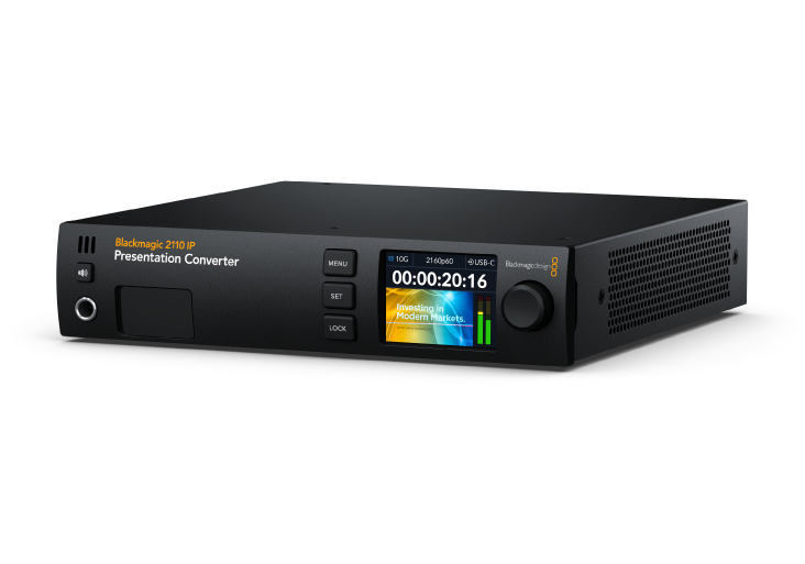 Blackmagic 2110 IP Presentation Converter