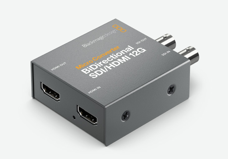 Micro Converter BiDirectional SDI/HDMI 12G wPSU