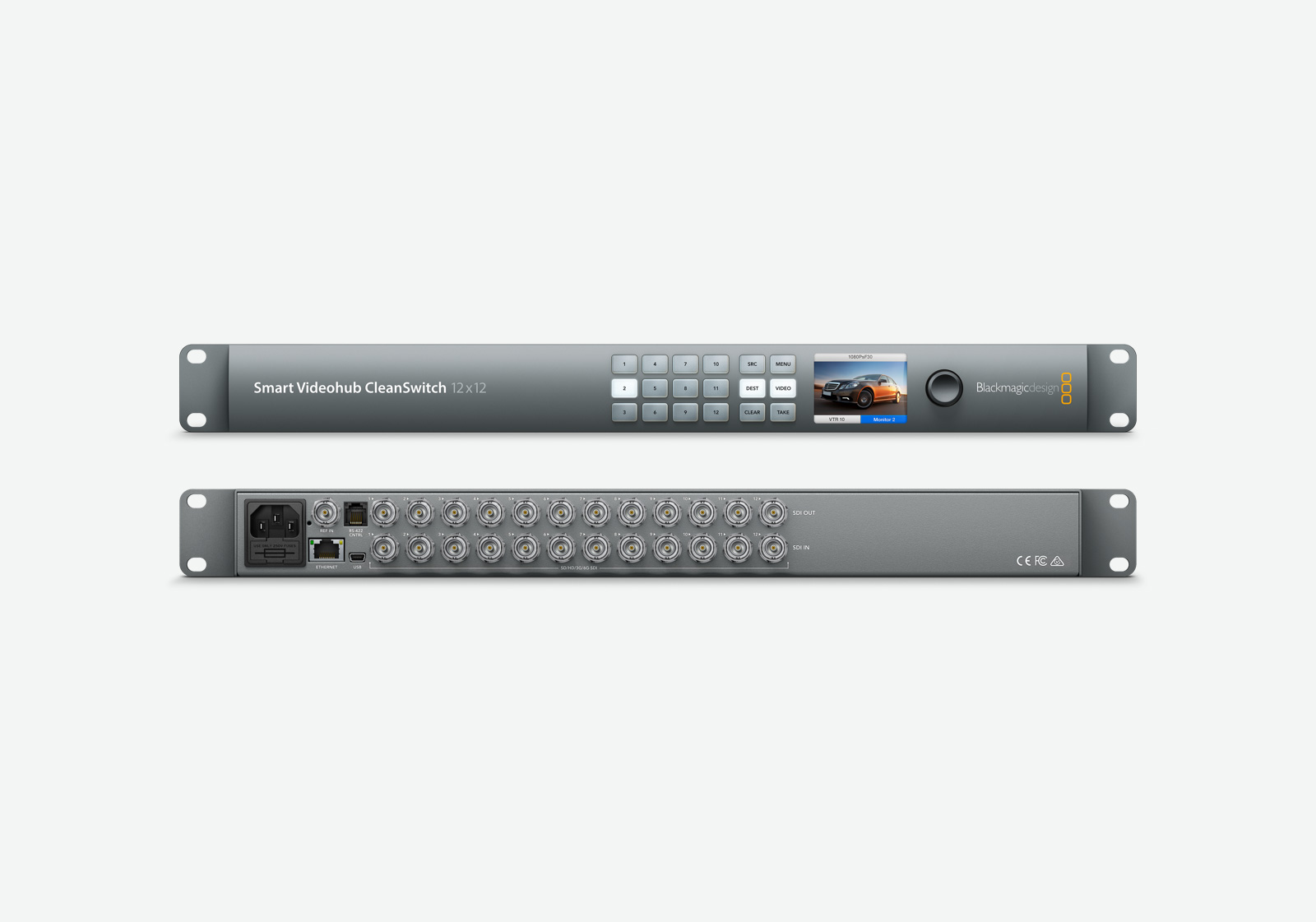 Smart Videohub CleanSwitch 12x12