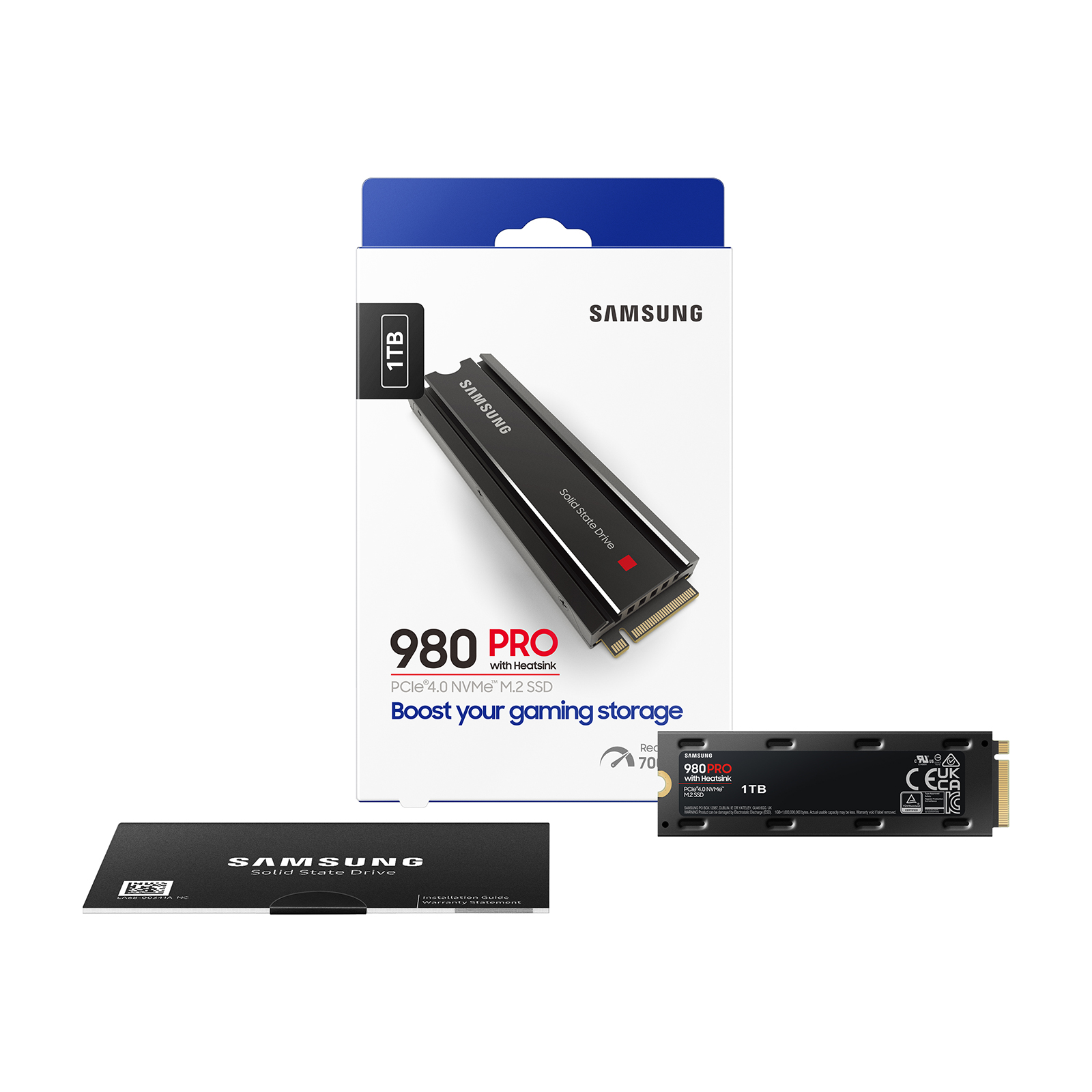 新品・未開封　SAMSUNG 980PRO 1TB with Heatsink