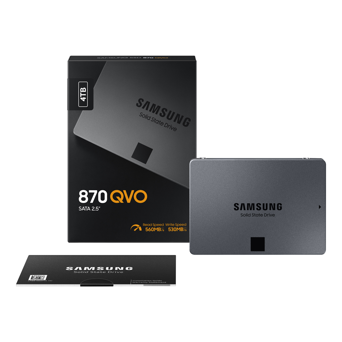 SAMSUNG V-NAND SSD 870 QVO 4TB ②
